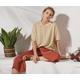 Tchibo - Cardigan mit Kragen - Damen - Gr. S - braun