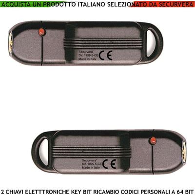 Dallas 2 Chiave Elettronica Contatto Dorato Sfioramento 64 Bit KeyBit Codice Sicurezza Denver