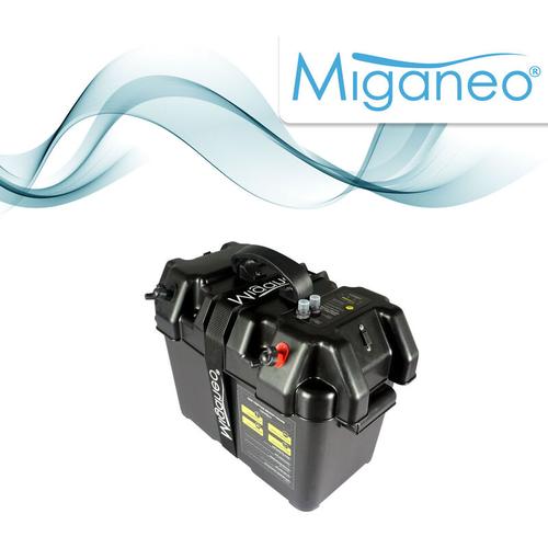 ® Batteriebox für Bootsmotor Elektromotor für Schlauchboot - Miganeo