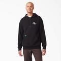 Dickies Men's Vincent Alvarez Embroidered Hoodie - Black Size XS (TWV01)