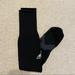 Adidas Accessories | Black Adidas Soccer Socks. Long, Black Swoosh. Os/Sz Small Or Extra Small, Youth | Color: Black/White | Size: Os