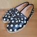 Kate Spade Shoes | Black & White Pokla Dot Kate Spade Espadrille Flats | Color: Black/White | Size: 10.5