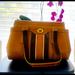 Coach Bags | Coach “Hampton” Embossed All Leather Brown Carry All Satchel | Color: Brown/Gold/Tan | Size: Os