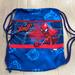 Disney Accessories | Disney Spiderman Draw String Bag | Color: Blue/Red | Size: Osb