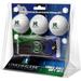 Hawaii Warriors 3-Pack Golf Ball Gift Set with Black Hat Trick Divot Tool