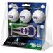 TCU Horned Frogs 3-Pack Golf Ball Gift Set with Hat Trick Divot Tool