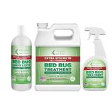 Extra Strength Bed Bug Treatment Combo pack; 24 oz, 32 oz laundry and 128 oz refill - Hygea Natural EXTC-2501X