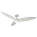 60" Modern Forms Morpheus III Gloss White 2700K LED Smart Ceiling Fan