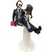 The Holiday Aisle® Dahntay Love Never Dies Romantic Skeleton Bridal Couple Wife Carrying Husband Eternal Wedding Night Figurine Resin | Wayfair