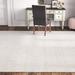 White 120 x 0.35 in Area Rug - Kelly Clarkson Home Maja Handmade Tufted Wool Ivory/Beige Area Rug Wool | 120 W x 0.35 D in | Wayfair