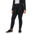 Plus Size Women's High-Waist Skinny Jeans by ellos in Black (Size 38)