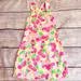 Lilly Pulitzer Dresses | Lilly Pulitzer Pink & Yellow Floral Sundress Girl’s Sz 4 | Color: Pink | Size: 4g