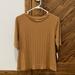 Nine West Tops | *Nwt* Nine West Elbow Sleeve Top | Color: Brown/Tan | Size: L