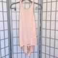 American Eagle Outfitters Tops | 3/10$ Nwt American Eagle Outfitters Blush Silk Halter Top | Color: Cream/Pink | Size: One Size Fits Most