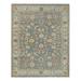 Shahbanu Rugs Sage Green Soft Wool Hand Knotted Oushak Design Supple Collection Thick and Plush Oversized Rug (14'2" x 18'1")