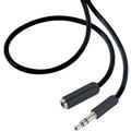 SP-7870476 Jack Audio Prolunga [1x Spina jack da 3.5 mm - 1x Presa jack da 3.5 mm] 0.50 m Nero rive