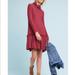 Anthropologie Dresses | Anthro Sunday In Brooklyn Red Sweater Dress | Color: Red | Size: S