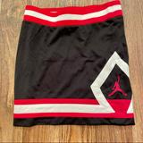 Nike Bottoms | Girls Air Jordan Mesh Skirt Size S | Color: Black/Red | Size: Sg