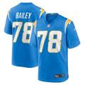 Men's Nike Zack Bailey Powder Blue Los Angeles Chargers Player Game Jersey