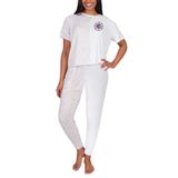 Women's Concepts Sport Cream LA Clippers Brightside Top & Pants Set