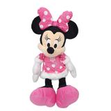 Disney Toys | Disney Minnie Mouse Plush Doll 24" Stuffed Animal Toy Pink Polka Dot Snowflake | Color: Pink/White | Size: 24" L
