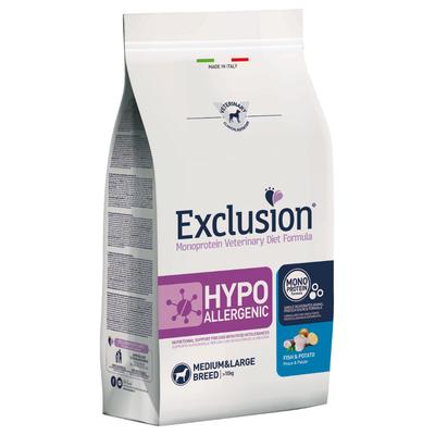12kg Fisch & Kartoffel Exclusion Diet getreidefreies Hundefutter trocken