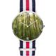 Qcc Nature Forest German Green Beech Forest Wrist Watches Leisure Elegance Design Watches Ultra Thin Silver Dial Suitable for Women Men Holiday Wear