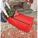 The Holiday Aisle® Expandable Rolling Christmas Tree Storage Bag 6-12' By: Simple Living Solutions, in Red | 22 H x 19.5 W x 74 D in | Wayfair