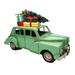 The Holiday Aisle® Car w/ Christmas Tree & Gifts Metal | 8.66 H x 14.37 W x 6.1 D in | Wayfair C3E1225742894B4BAE3034114E7666FA