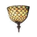 Meyda Lighting Tiffany Fishscale 8 Inch Wall Sconce - 175197