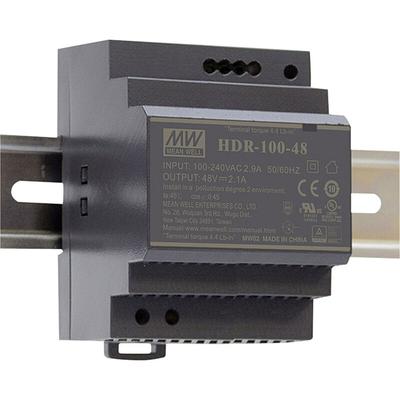 Mean Well - HDR-100-12N Hutschienen-Netzteil (DIN-Rail) 12 v/dc 7.5 a 90 w Anzahl Ausgänge:1 x Inhal Image
