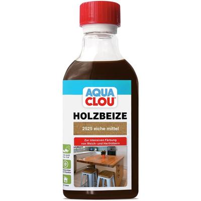 Clou - Aqua Holzbeize B11 Eiche mittel Wasserverdünnbar 250ml