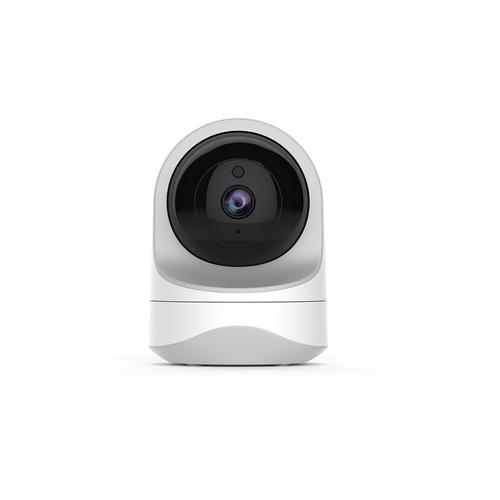 1080P WiFi-Überwachungskamera, drahtlose WiFi-IP-Kamera Baby-/Tier-Dome-Kamera - Weiß