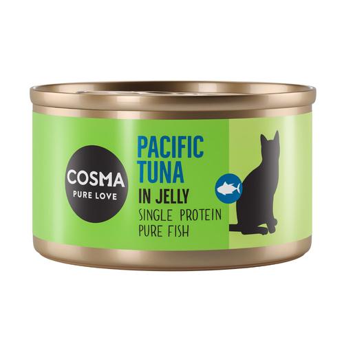 6x85g Pacific Tuna in Jelly Cosma Original Wet Cat Food