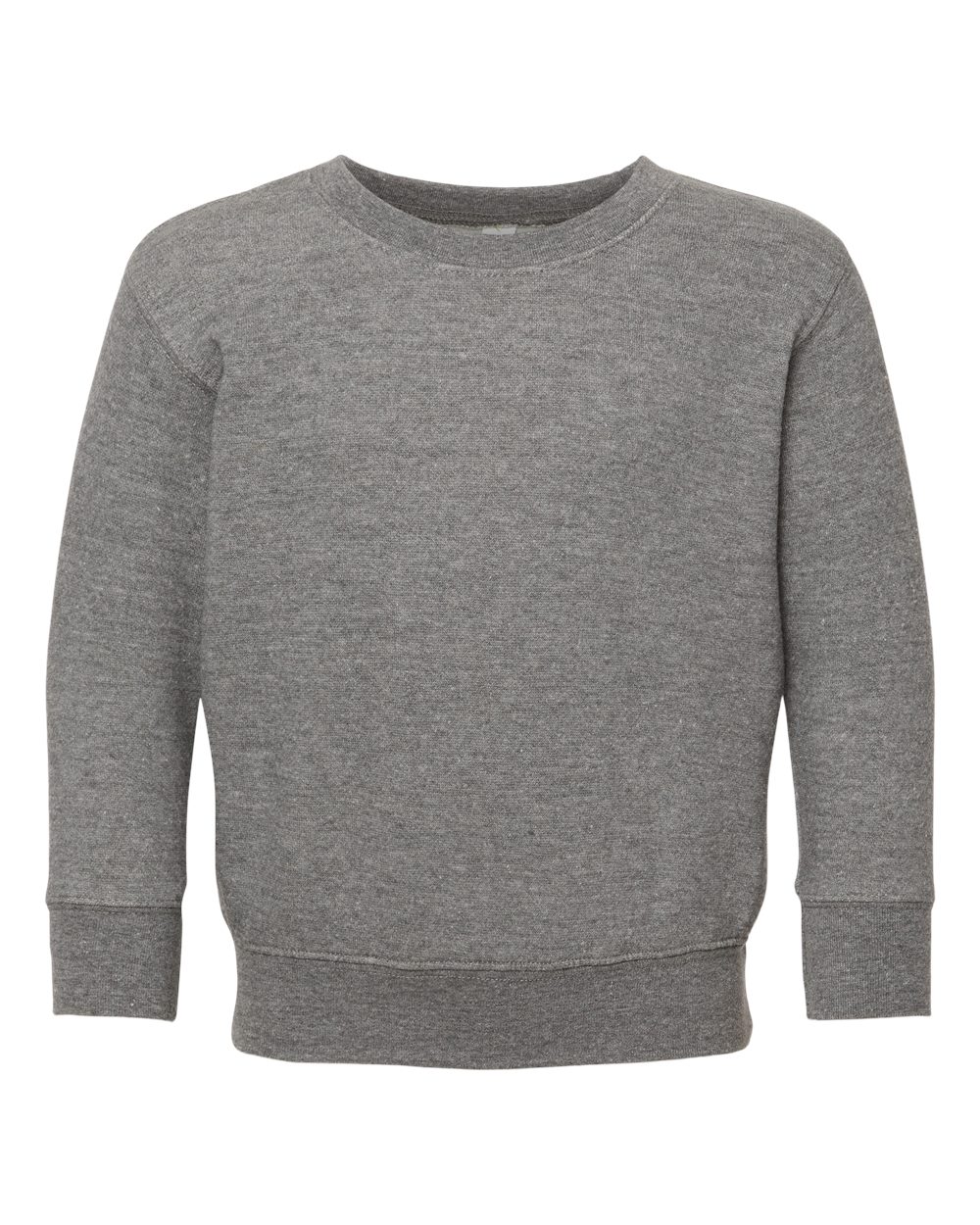 Rabbit Skins 3317 Toddler Crew Fleece Sweatshirt in Granite Heather size 3 LA3317 - Rabbit Skins