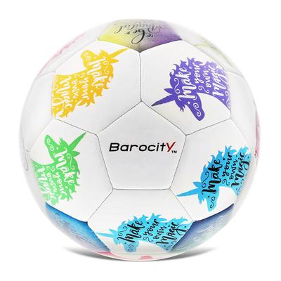 Barocity Unicorn Size 3 Soccer Ball with Colorful ...