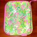 Lilly Pulitzer Tablets & Accessories | Lilly Pulitzer Ipad Sleeve | Color: Green/Pink | Size: Os