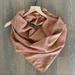 Anthropologie Accessories | Anthropologie 100% Silk Scarf Batik Blockprint Design Peach Pink Green | Color: Orange/Pink | Size: 33" Square