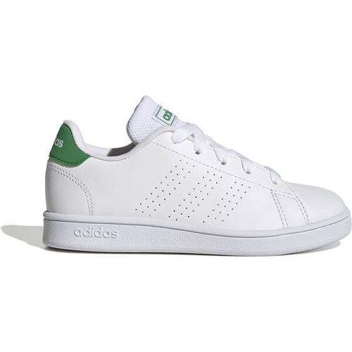 ADIDAS Kinder Halbschuhe Advantage Lifestyle Court Lace, Größe 36 in Weiß