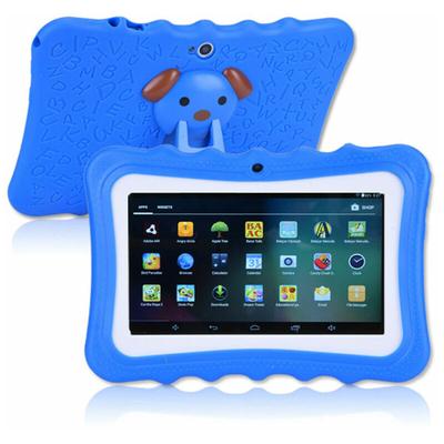 7 'tablette pour enfants Android Tablet Pc 8 Go Rom 1024 * 600 Résolution Wifi Kids Tablet Pc, bleu