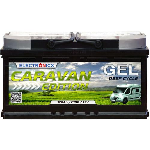 Caravan Edition Gel Batterie 120 ah 12V Wohnmobil Boot Versorgung – Electronicx
