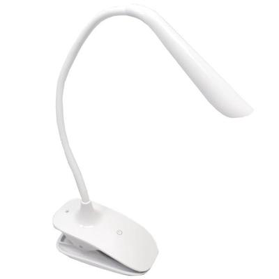 Sylvania 64994 - 1 watt White LED Portable Desk Lamp with Clip (LEDDSKLMPCLP/USB840/WH)