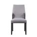 Bernice Side Chair (Set-2), Fabric & Gray Oak