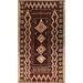Tribal Geometric Moroccan Oriental Wool Area Rug Hand-knotted Carpet - 6'7" x 10'0"