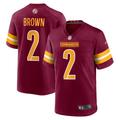 Men's Nike Dyami Brown Burgundy Washington Commanders Player Game Jersey