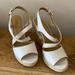 Michael Kors Shoes | Michael Kors Martyna Wedge Sandals | Color: White | Size: 10