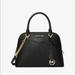 Michael Kors Bags | Michael Kors Saffiano Black Leather Purse | Color: Black | Size: Os