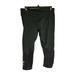 Adidas Pants & Jumpsuits | Adidas Medium New Black Crop Leggings Mesh Bottom 3/4 Length | Color: Black | Size: M