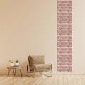 Sweetums Wall Decals Brush Strokes Wall Decal Vinyl in Red | 108 H x 22 W in | Wayfair 3886-CRA