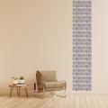 Sweetums Wall Decals Brush Strokes Wall Decal Vinyl in Blue | 108 H x 22 W in | Wayfair 3886-NAV